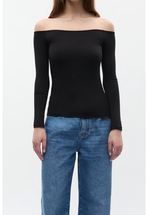 Langarmshirt - black