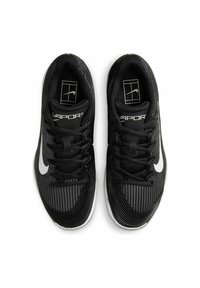 VAPOR - Zapatillas de tenis para tierra batida - black white dk smoke grey