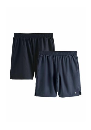 ACTIVE GYM  2 PACK  . - Shorts - black navy blue