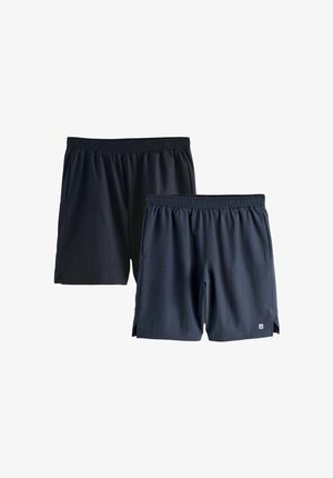 ACTIVE GYM 2 PACK . - Šortai - black navy blue