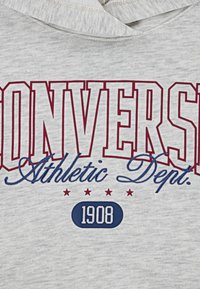 Converse BOYFRIEND HOODIE - Jersey con capucha - birch heather/sporty berry