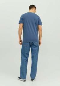 Jack & Jones LOGO - T-shirt imprimé - ensign blue
