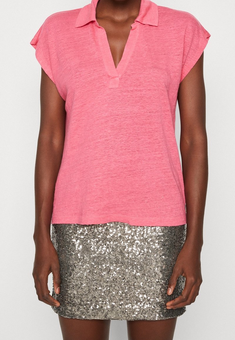 Ecoalf Printtipaita - pink