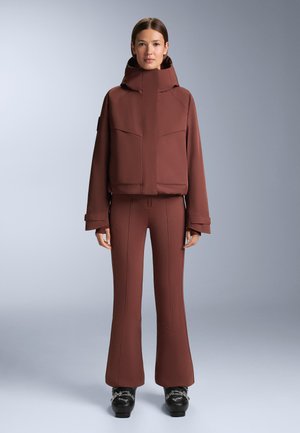 OYSHO PRIMALOFT® FEEL THE PERFORMANCE TM SKI WATERPROOF WITH POCKETS - Snowboardkabát - light brown