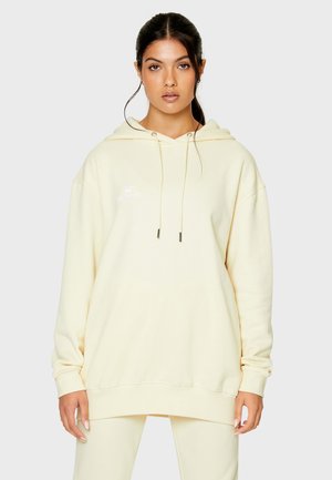 SP LEFT COMFY ACTIVE PUMP COVER  - Majica s kapuljačom - cream