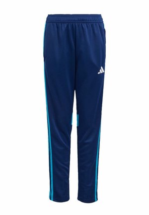 Pantalones deportivos - dark blue   shock cyan   white