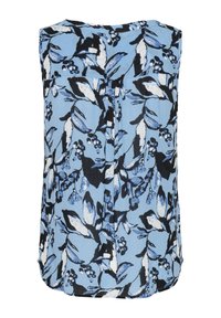 Kaffe KAAMBER PRINTED - Pusero - blue graphic flower