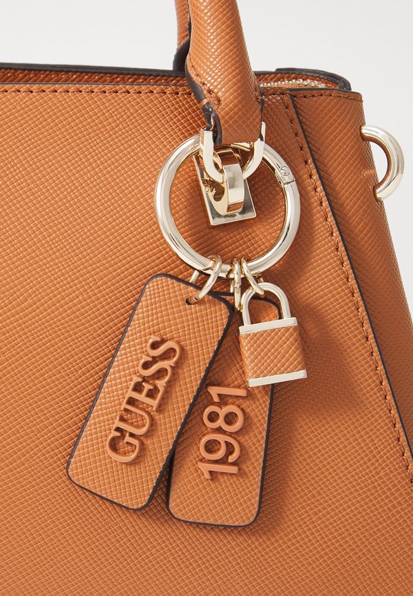 NOELLE LUXURY SATCHEL - Handbag - light cognac2