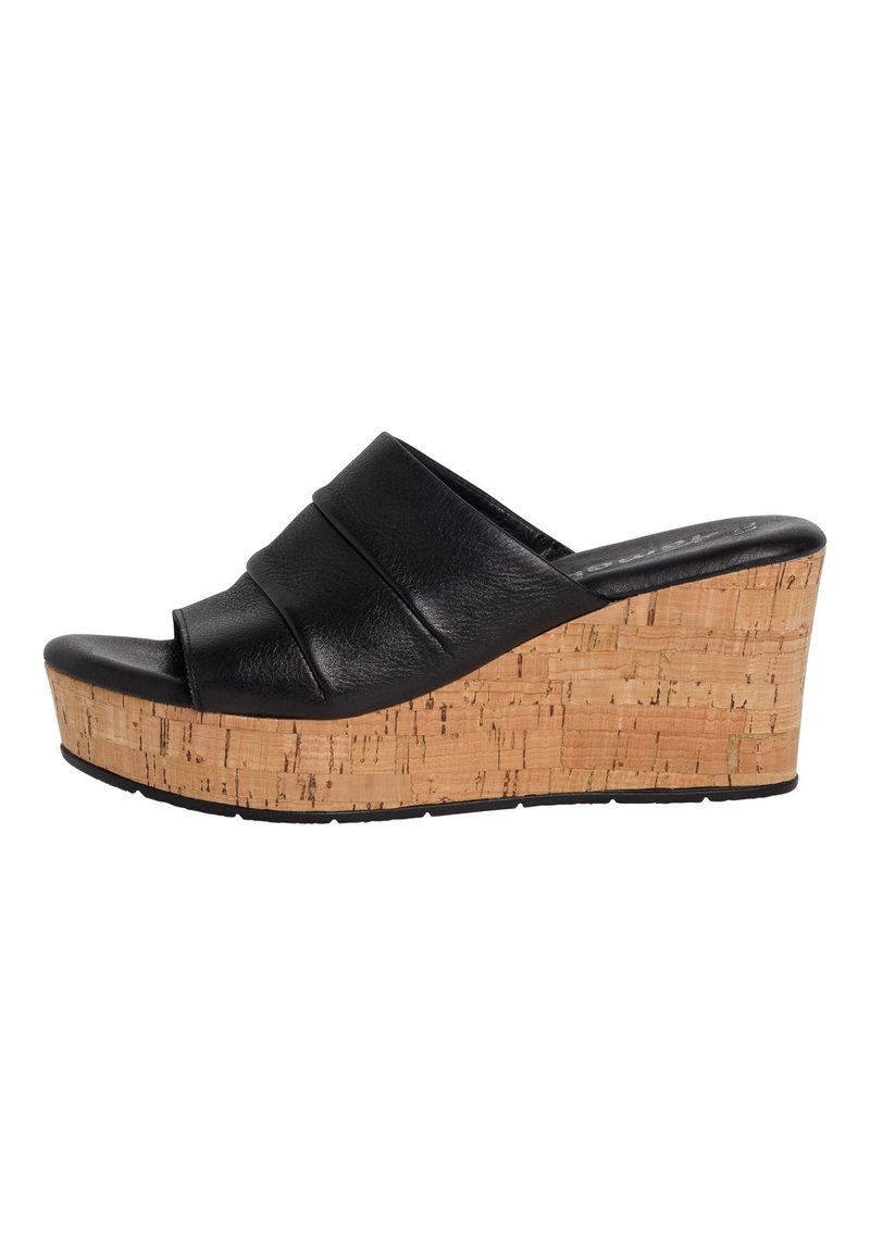 Tamaris Slip-ins med hög sula - black