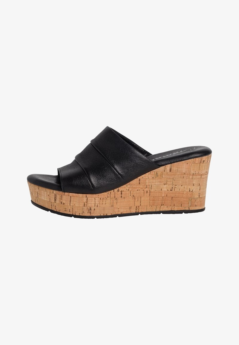 Tamaris Heeled mules - black