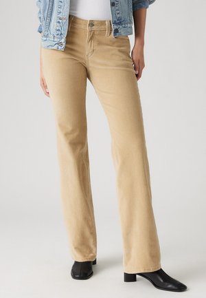 SUPERLOW BOOTCUT - Jeans Bootcut - safari