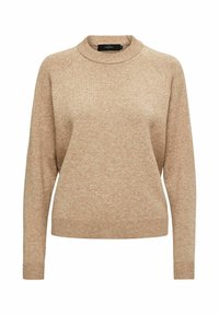 MOCK NECK LONG SLEEVE  - Džemper - brazilian sand melange