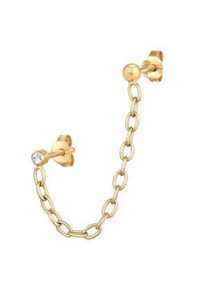 SPARKLING BASIC - MIT KRISTALLEN VON SWAROVSKI® - Øreringe - gold-coloured