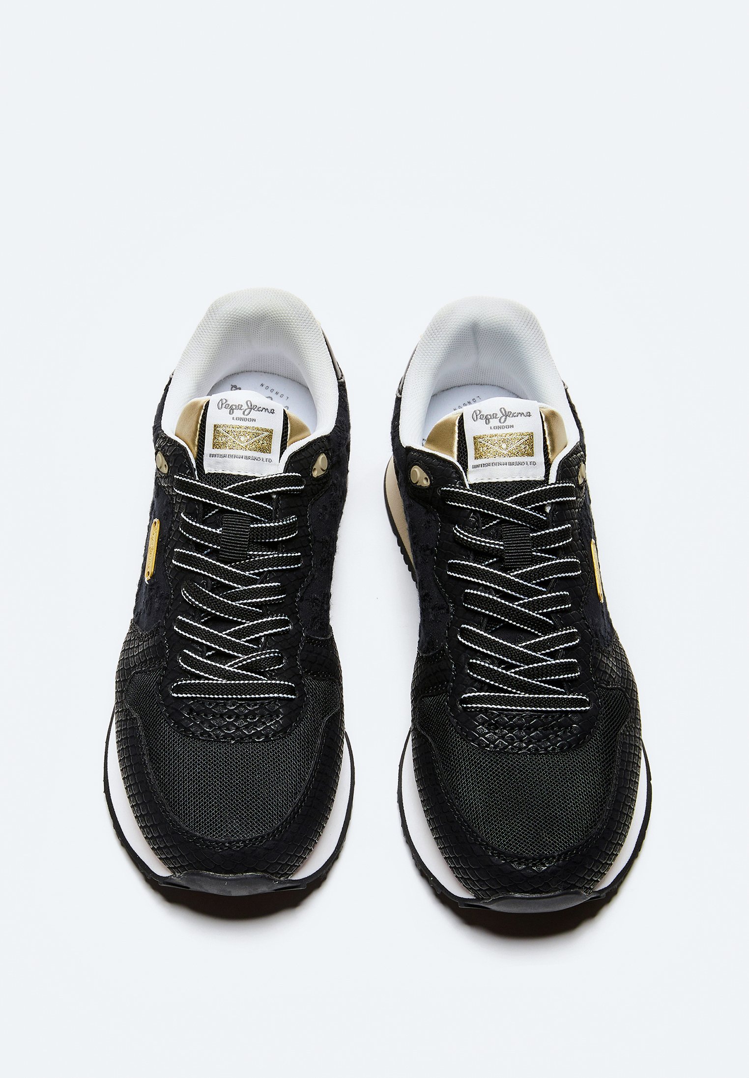 Pepe Jeans DOVER ANGY - Trainers - black - Zalando.de