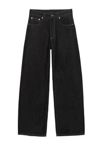 WITH STARS - Blugi evazați - dark-blue denim