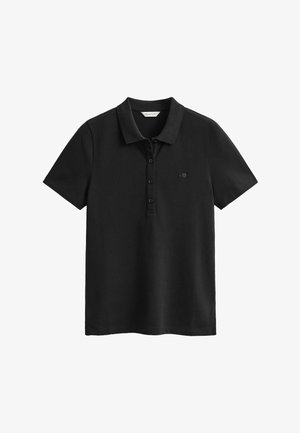 GANT, SLIM FIT SHIELD - Polo shirt - black