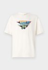 NEW RETRO TEE - T-shirt con stampa - ceramic white