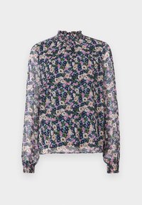 VIFALIA HIGH NECK  - Bluza - navy blazer