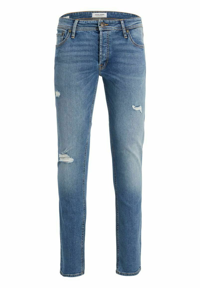 jack & jones Slim fit jeans blauw denim/bluedenim