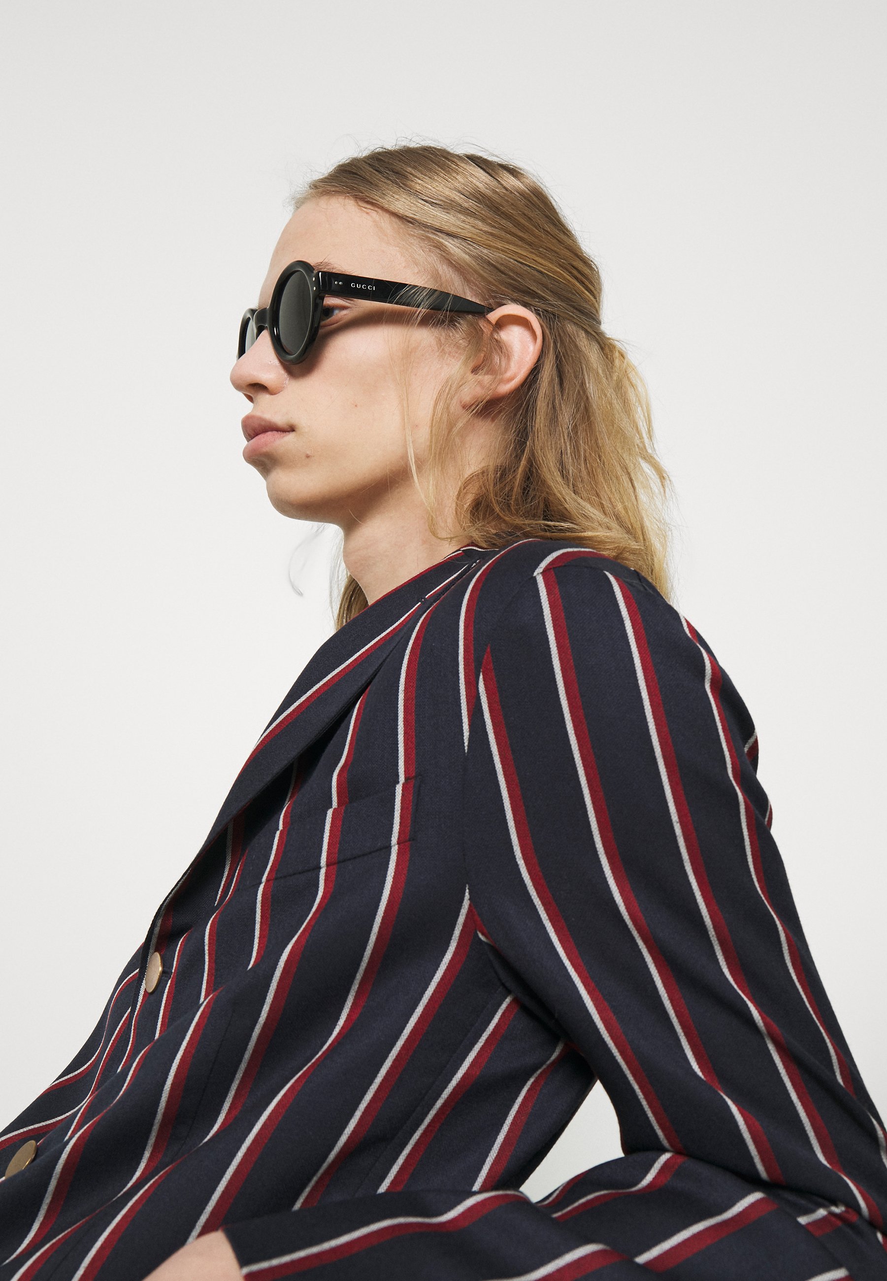 Gucci Occhiali da sole - black/grey/nero - Zalando.it