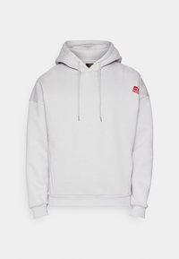 FLOCK LOGO HOODY - Huppari - pastel grey