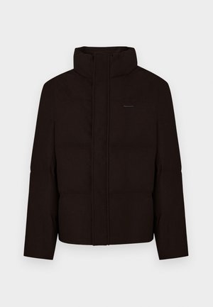 TECH JACKET - Dunjacka - dark brown