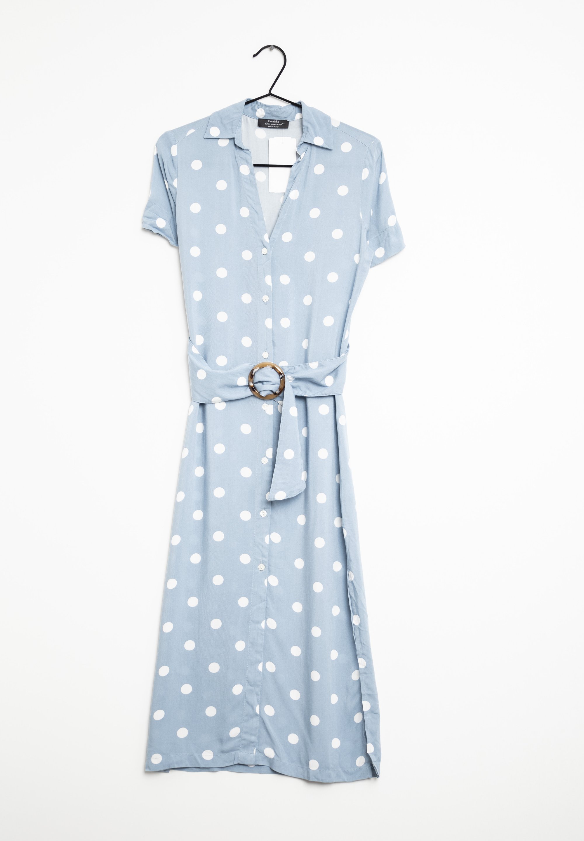 Bershka Shirt dress - blue - (Pre-owned) - Zalando.ie