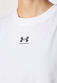 Under Armour RIVAL MUSCLE TANK - Top - white/black