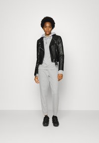 Even&Odd Sweatshirt com capuz - mottled light grey
