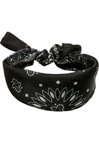 Urban Classics BANDANA UNISEX 2 PACK - Skjerf - black lemon