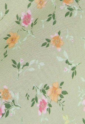 New Look, LIGHT  FLORAL BIAS CUT MIDI SKIRT - Falda larga - green pattern