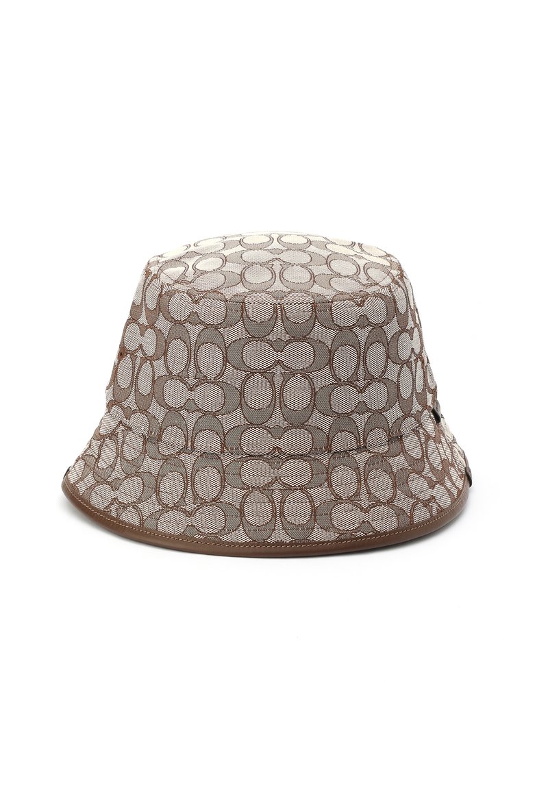 COACH SIGNATURE BUCKET  - Hat - brown