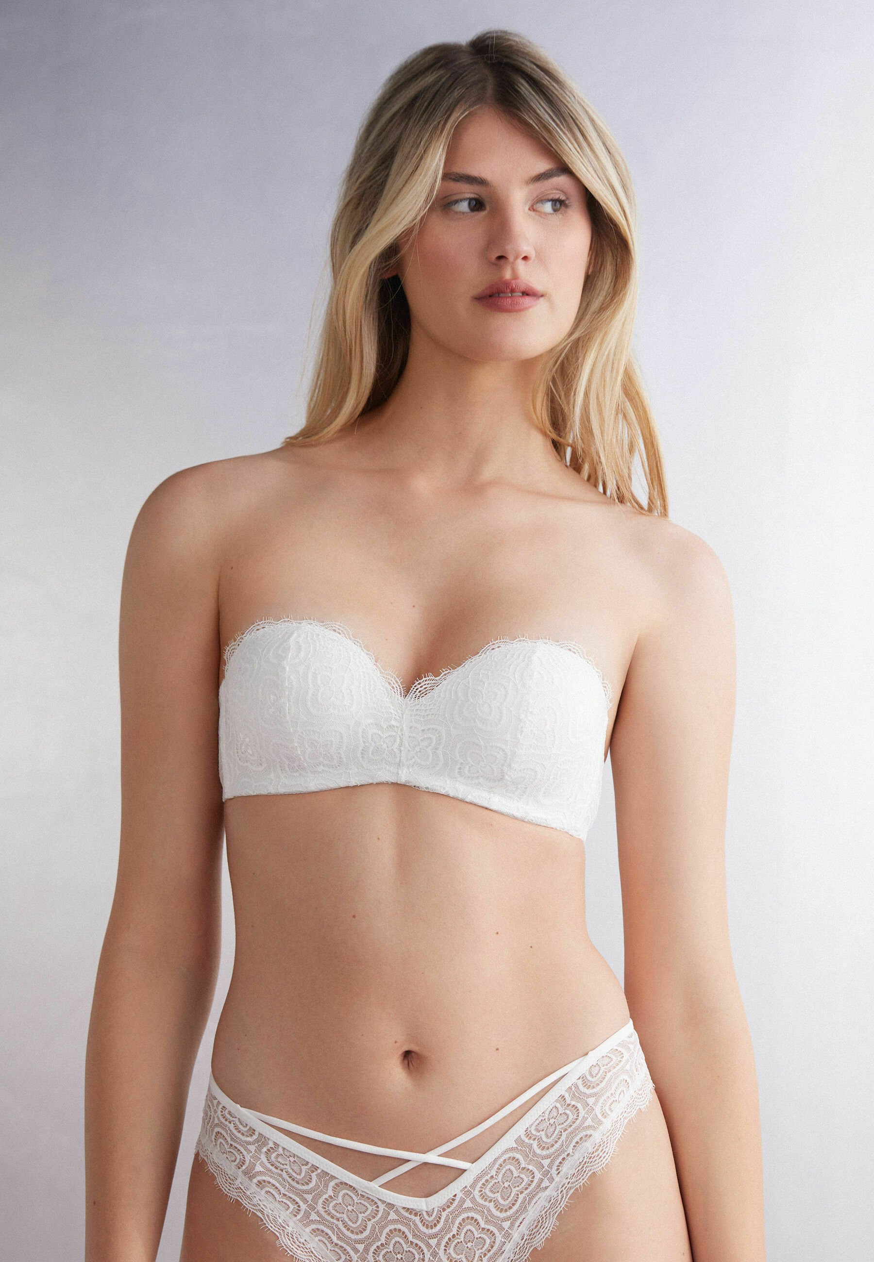 Soutien-gorge Bandeau Undiz – Bretelles Amovibles – Séquence Argenté/gris/parme – Taille S – Neuf Avec étiquettes