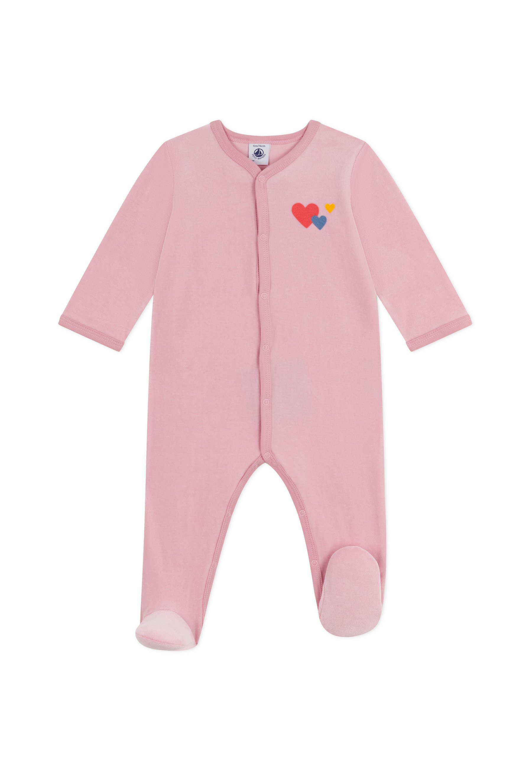 Petit Bateau PETIT BATEAU VELVET Sleep suit multi-coloured