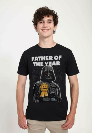 STAR WARS: CLASSIC FATHER OF THE YEAR UNISEX - Print T-shirt - black