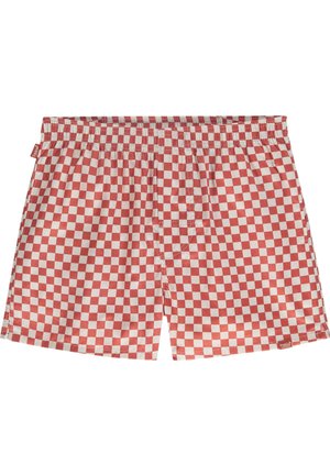 CHECKED - Trunks - red white