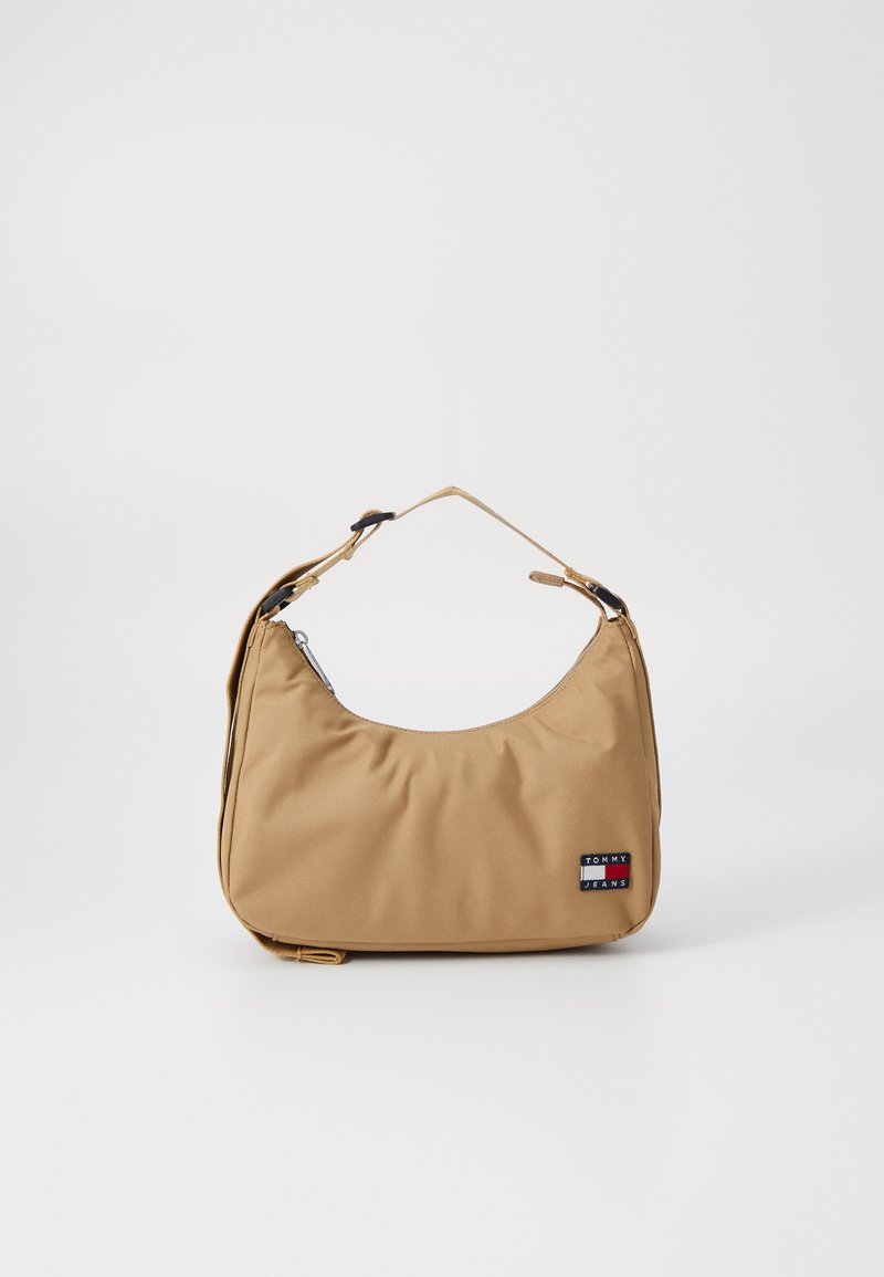Tommy Jeans DAILY SHOULDER BAG - Handbag - natural khaki