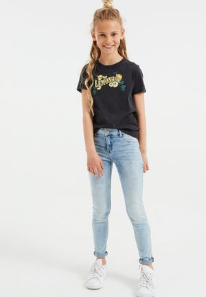 Print T-shirt - grey