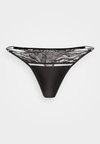 SEQUINCOORDINATE THONG - Stringi - black