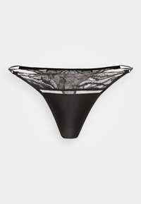 Calvin Klein Underwear SEQUINCOORDINATE THONG - Stringi - black