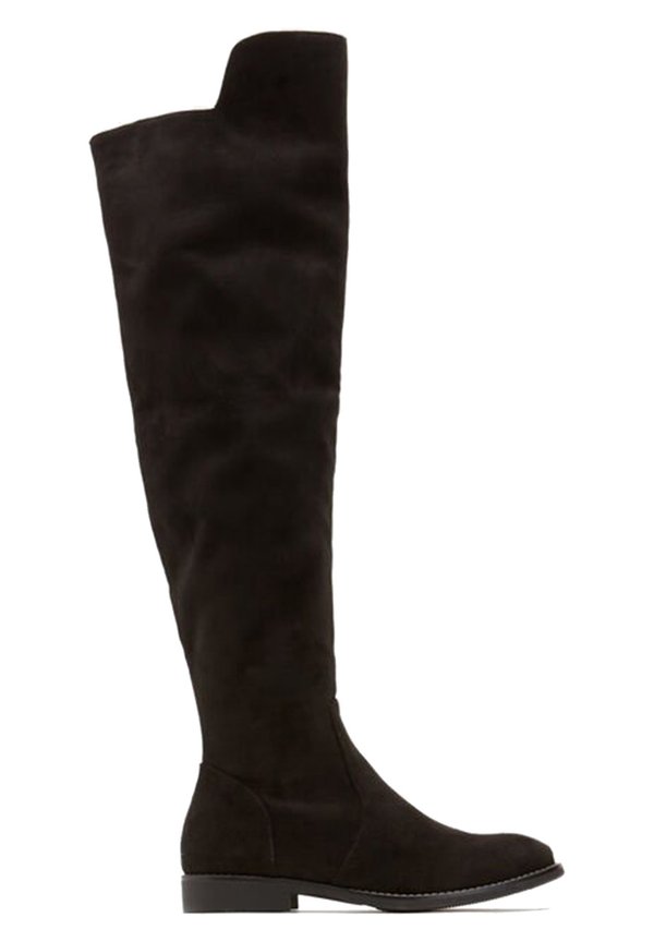 Keilstiefel - schwarz