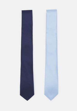 2 PACK - Cravatta - dark blue/light blue