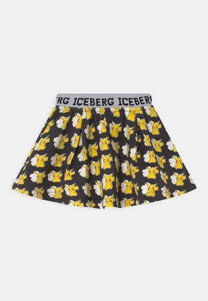 PIKACHU POKEMON SKIRT Gonna - Minifalda - black/yellow
