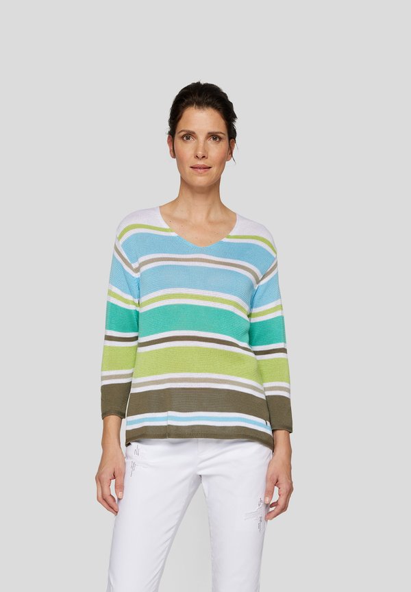 NEW TROPICAL - Strickpullover - puderblau