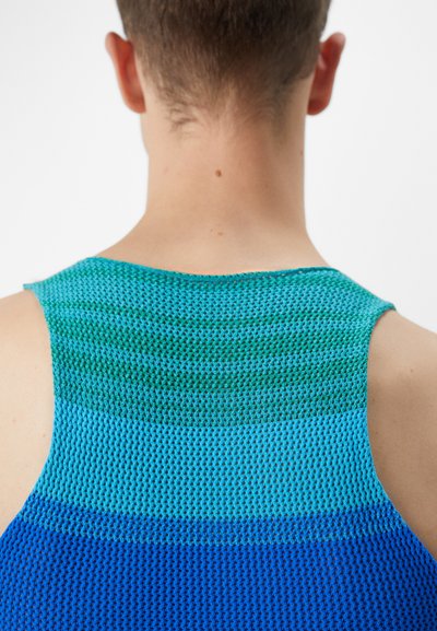 AGR HEALING ELASTIC TANK UNISEX - Μπλούζα - blue/yellow