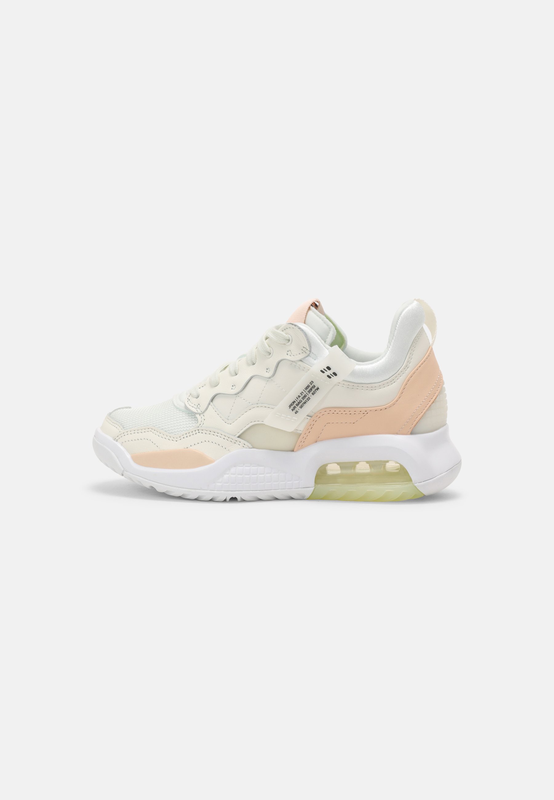 Jordan MA2 - Sneakers laag - sail/black/lime ice/white/roze - Zalando.nl