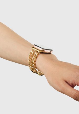 iDeal of Sweden, ARMBAND FÜR APPLE WATCH 38/40/41/42 MM UNISEX - Uhren Zubehör - gold-coloured