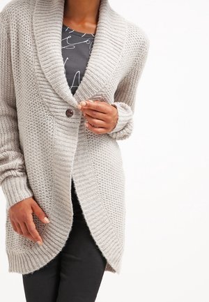 Strickjacke - beige