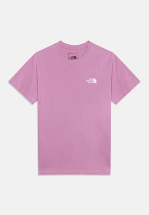 The North Face, TEEN EVOLUTION SIMPLE DOME TEE UNISEX - Basic póló - hushed lavender