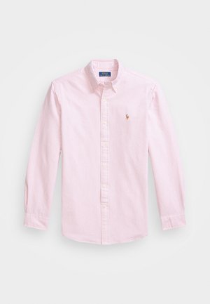 Polo Ralph Lauren CUSTOM FIT STRIPED OXFORD SHIRT - Camisa - berry/white